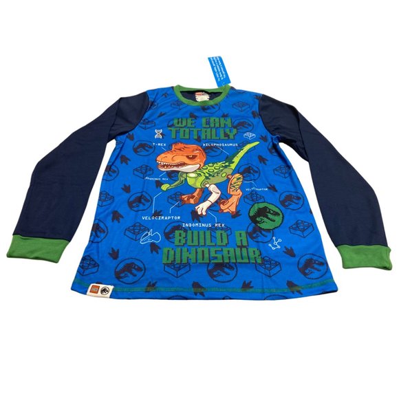 The LEGO Jurassic World Pyjama Set-Navy - Picture 3 of 5